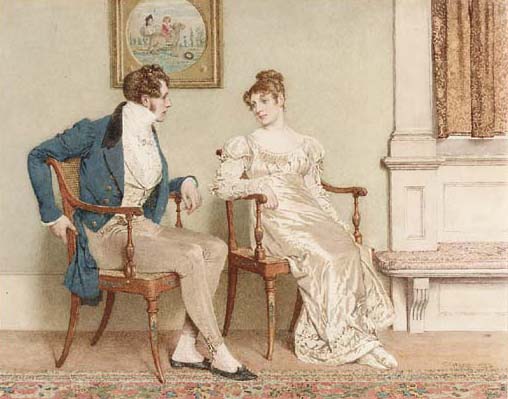 The Courtship by Charles Green, 1878, Christie's.